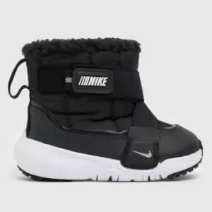 Image of Nike Black Flex Advance Boot Toddler Trainers