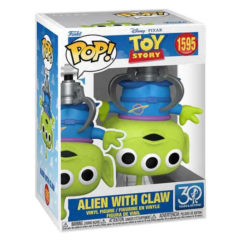 Image of Funko Pop! Disney: Toy Story 30th Anniversary - Alien with Claw - Collectable Vinyl Figure - Gift Idea - Official Merchandise - Toys for Kids & Adults
