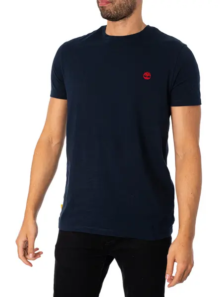 Image of Timberland Dun River Slim Crew T-Shirt Navy M