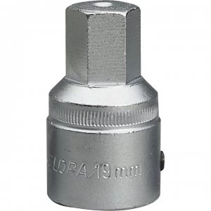 Image of Elora 3/4" Drive Hexagon Socket Bit Metric 3/4" 19mm