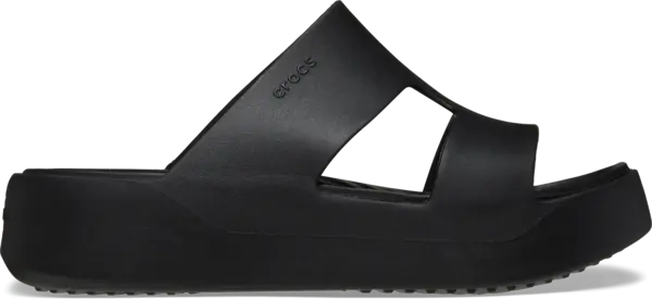 Image of Crocs Women Getaway Platform H-Strap Sandals Black 4