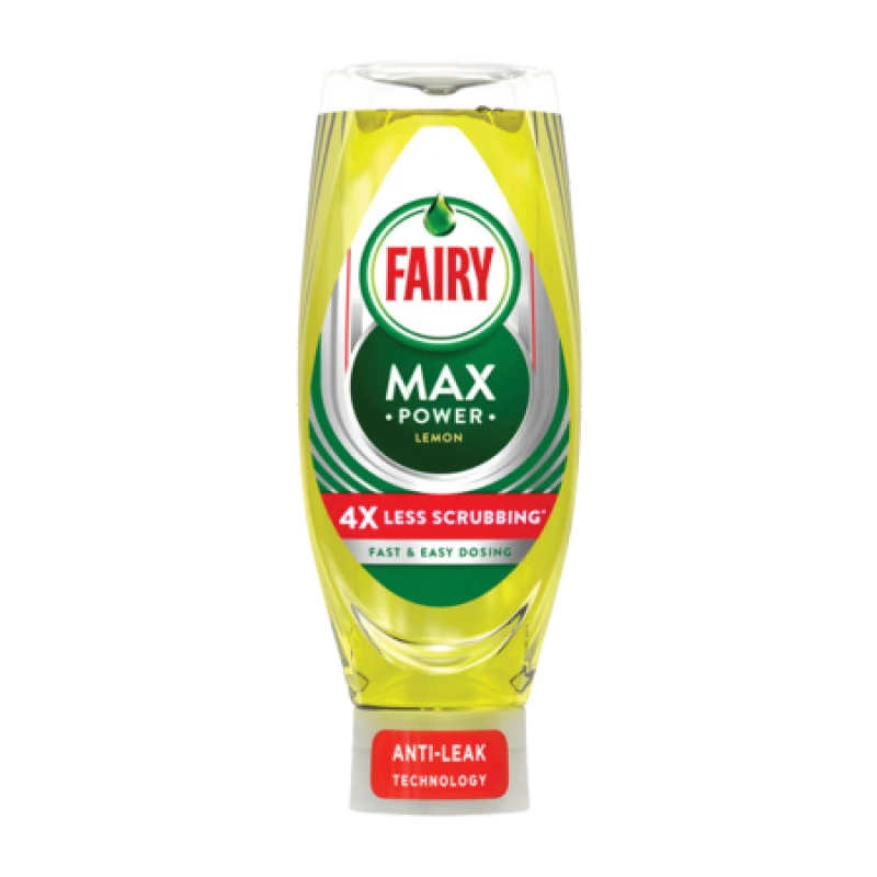 Image of Fairy Liquid Max Power Lemon 640ml