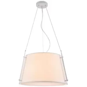 Image of Maytoni Modern - Monic Modern Monic White and Chrome Pendant Ceiling Light