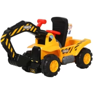 Image of Homcom 3 in 1 Ride on Kids Tractors