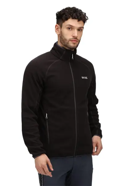 Image of Regatta Stretch 'Hadfield' Full-Zip Fleece Black