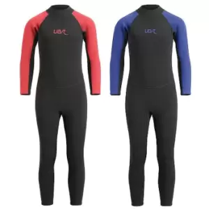 Image of Ub Kids Sharptooth Long Wetsuit (black/Red, 5-6 Years)