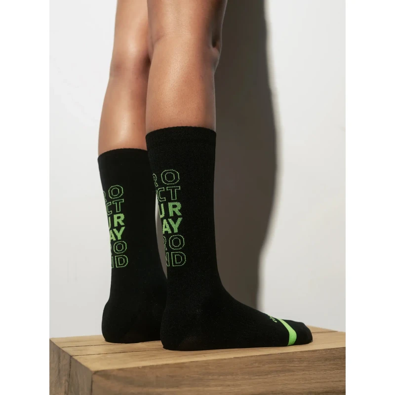 Image of Circle Sportswear Football Socks Circle Sportswear Speedy High Noir Unisex 38/40