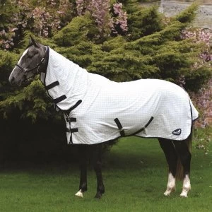 Image of Masta Fixed Neck Summer Rug - White Check