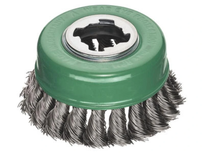 Image of Lessmann X Lock Non Sparking Stainless Steel Wire Cup Brush 483.81X Diameter: 85mm