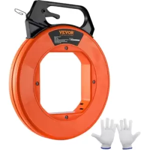 Image of VEVOR Fish Tape, 240-foot, 1/8-inch, Steel Wire Puller with Optimized Housing and Handle, Easy-to-Use Cable Puller Tool, Flexible Wire Fishing Tools