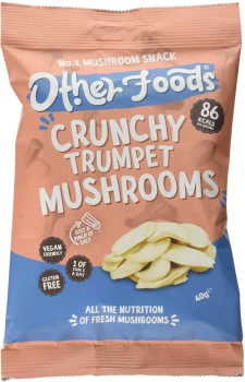 Image of Other Foods Crunchy Trumpet Mushroom Chips - 40g x 6