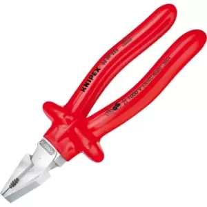 Image of Knipex 02 07 200 VDE High Leverage Combination Pliers Dipped 200mm