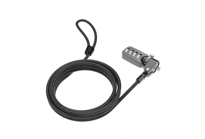Image of Compulocks Compulocks T-bar Security Combination Cable Lock Black CL37