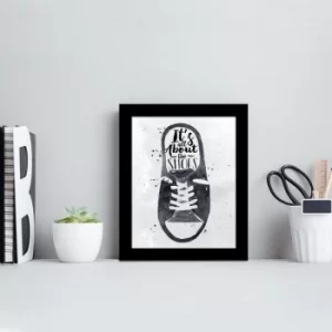 Image of SCT-030 Multicolor Decorative Framed MDF Painting