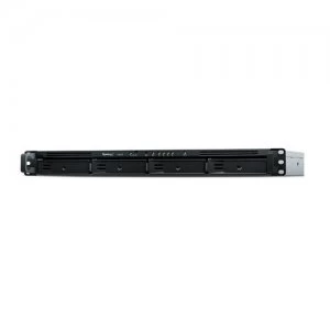 Image of Synology RX418 disk array Rack (1U) Black Gray