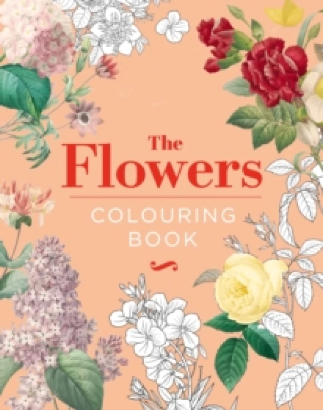 Image of The Flowers Colouring Book : Hardback Gift Edition Hardback
