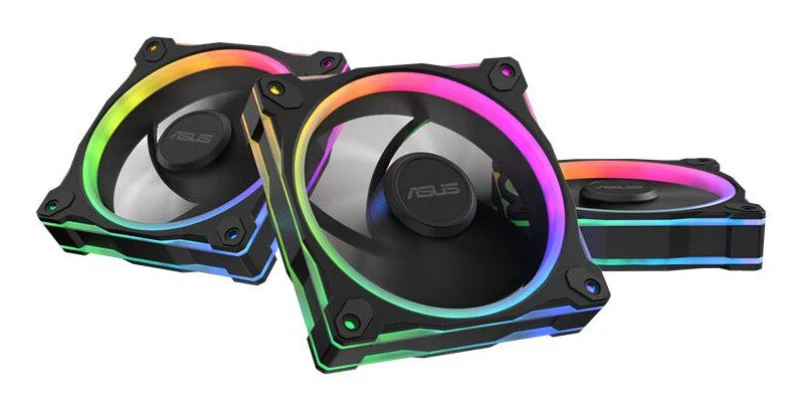 Image of ASUS Prime MR120 ARGB Reverse Fan - Triple Pack 90DA00L0-B09020