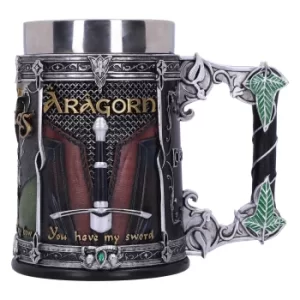 Image of Lord of the Rings The Fellowship Collectible Tankard 15.5cm