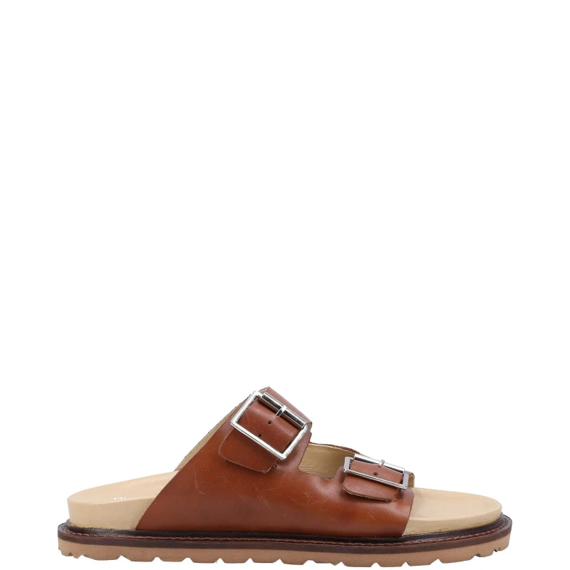 Image of Hush Puppies Blakely Mule Sandal Tan