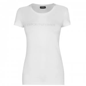 Image of Emporio Armani Neo Rom T-Shirt Blanco Size L Women
