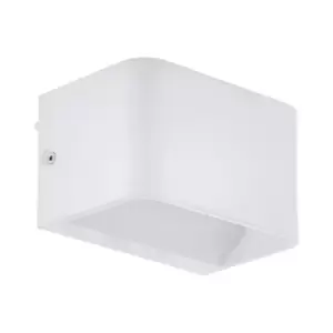 Image of Wall Light Colour White Box Structure Snug Fitting Bulb LED 6W Included