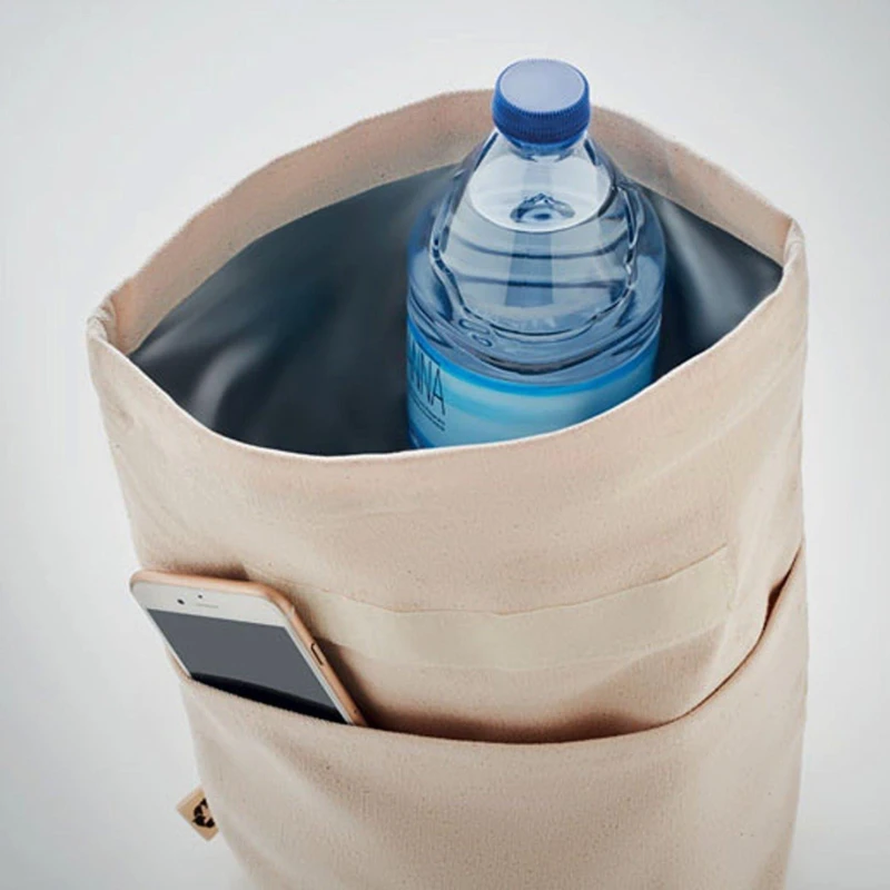 Image of Treat Republic Beige Rolltop Cooler Bag Beige unisex Standard