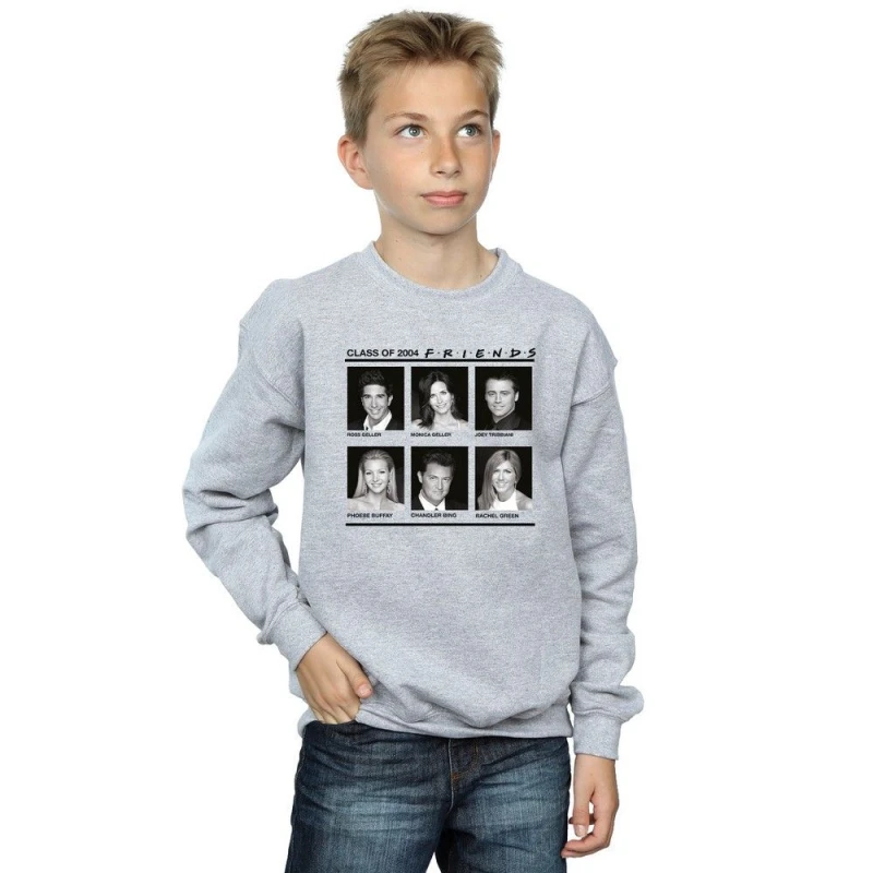 Image of Friends Friends Men Class Of 2004 Sweatshirt in Grey Size: Small Grey S Male 5063376925754