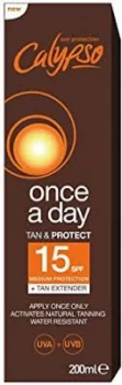 Image of Calypso Once A Day Tan & Protect SPF15 200ml