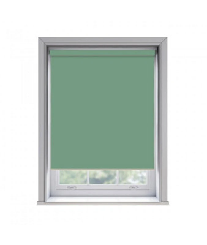 Image of 115Cm No Drill Self Adhesive Basil Thermal Blackout Roller Blind (170Cm Drop)