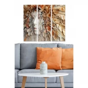 Image of MDF3187838 Multicolor Decorative MDF Painting (3 Pieces)