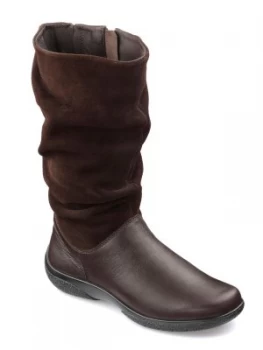 Image of Hotter Mystery Ladies Original Boots Medium Brown
