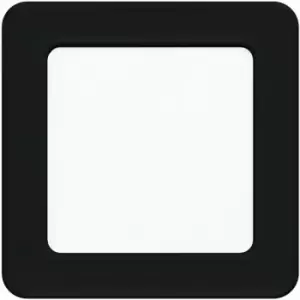 Image of Loops - Wall / Ceiling Flush Downlight Black Square Spotlight 5.5W Built in led