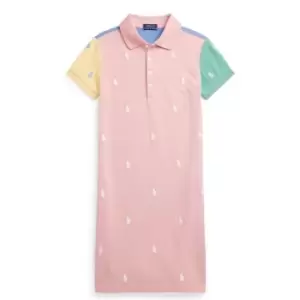 Image of Polo Ralph Lauren Polo Ralph Lauren AO Polo Dress Junior Girls - Pink
