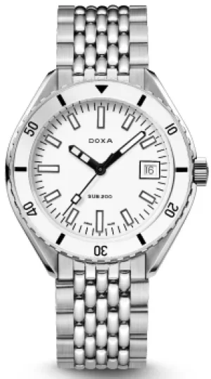 Image of Doxa Watch Sub 200 Whitepearl Bracelet