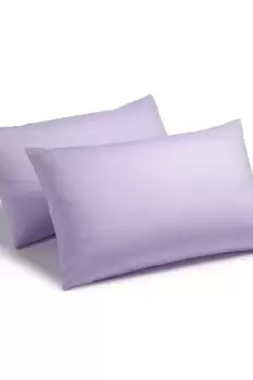 Image of 144 Thread Count Poetry Plain Dye Housewife Pillowcase Pair