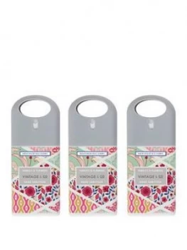 Image of Heathcote & Ivory Vintage And Co. Hand Santiser Set Of 3 X 20Ml