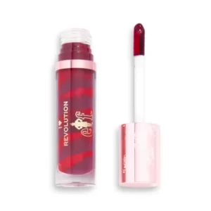 Image of Elf x I Heart Revolution Candy Cane Lip Gloss Jack In The Box