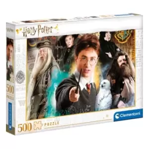 Image of Harry Potter Jigsaw Puzzle Harry at Hogwarts (500 pieces)