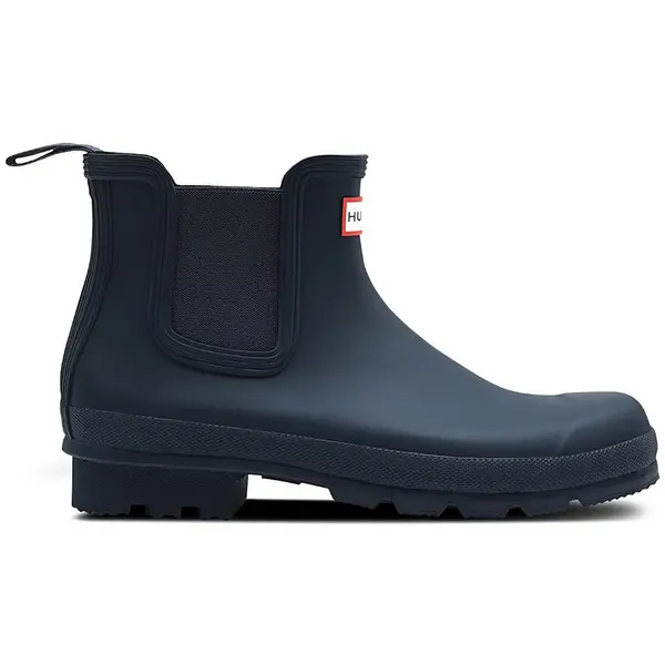 Image of Hunter Mens Original Chelsea Waterproof Wellington Boots UK Size 8 (EU 42)