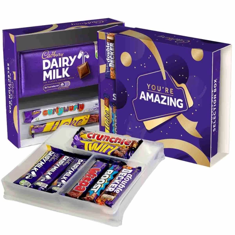 Image of Cadbury Gifts Direct Cadbury You're Amazing Chocolate Selection Box AMAZEDD