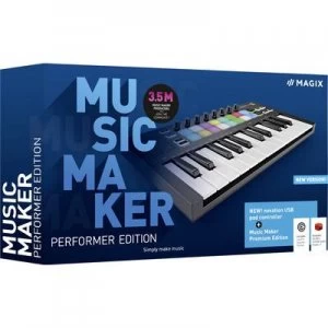 Image of Magix Music Maker Performer Edition (2021) Full version, 1 licence Windows Music