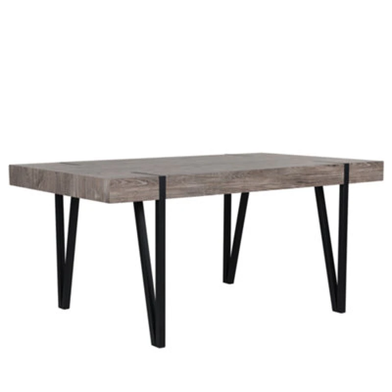 Image of Beliani Dining Table Adena Brown 180 Cm 90 Cm