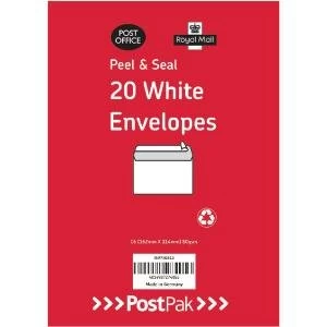 Image of Envelopes C6 Peel & Seal White 80Gsm Pack of 520 POF27425