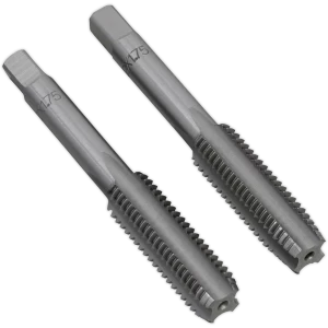 Image of Sealey TSM Taper and Plug Tap Set M12 Taper & Plug