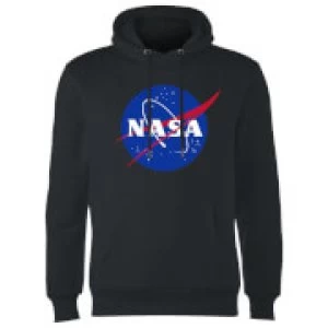 Image of NASA Logo Insignia Hoodie - Black
