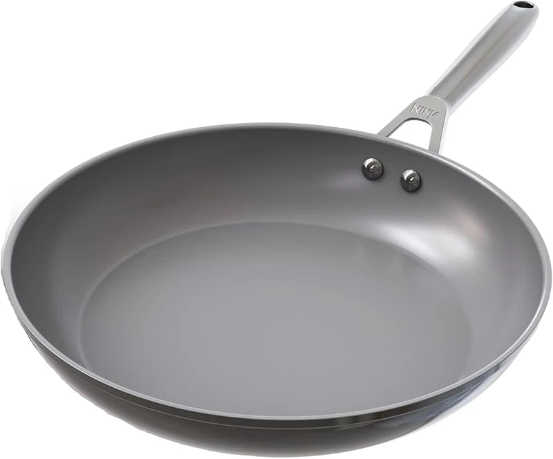 Image of Ninja UK Ninja Zerostick Ceramic Pro 32cm Frying Pan - Black CW30032UK CW30032UK