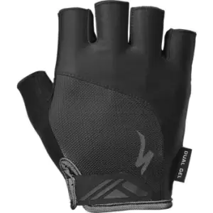 Image of Specialized Mens Body Geometry Dual-Gel Gloves - Black