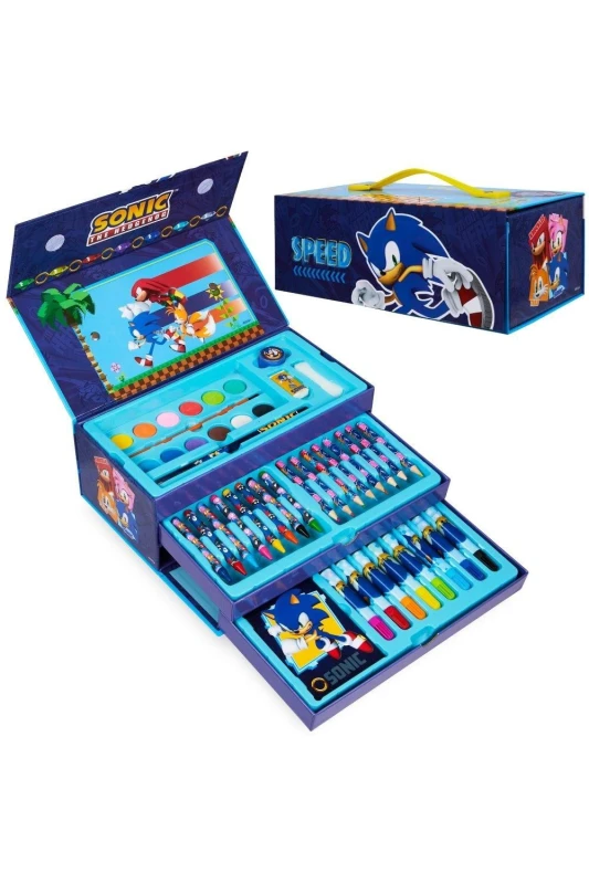 Image of Sonic Colouring Stationery Set Multi