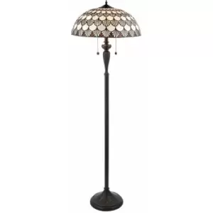 Image of Missori floor lamp, glass and resin