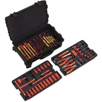Image of AK7938 1000V Insulated Tool Kit 3/8Sq Drive 50pc - Sealey